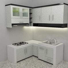 Jasa Pemasangan Kitchen Set Bentuk L Di Medan