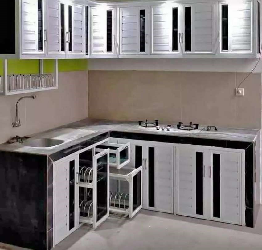 kitchen set aluminium