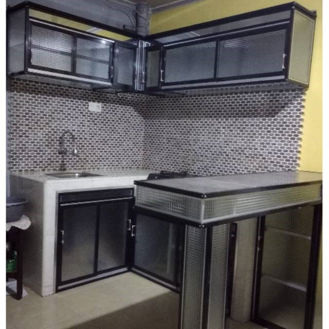 kitchen set aluminium