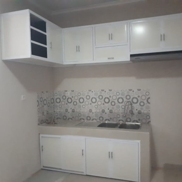 kitchen set aluminium minimalis