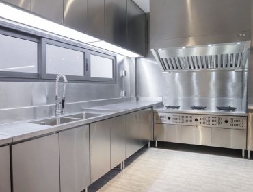 kitchen set stainless