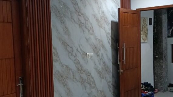 Jasa Pasang WPC wall panel one tone P24-52 Di Medan