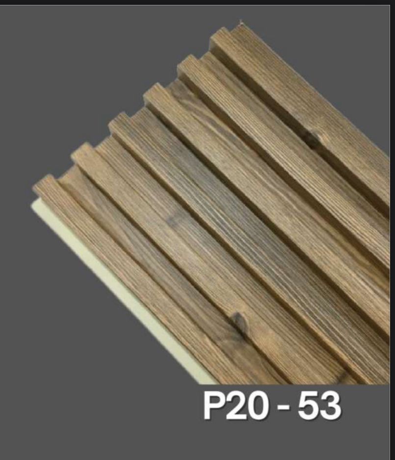 wpc wall panel one tone P20-53 Medan