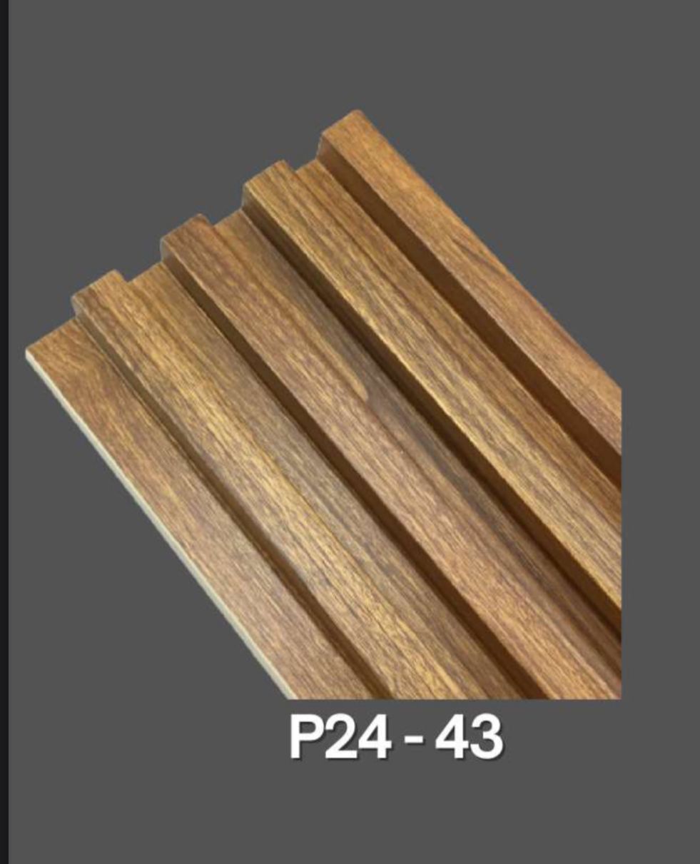 Jasa Pasang WPC wall panel one tone P24-43 Medan