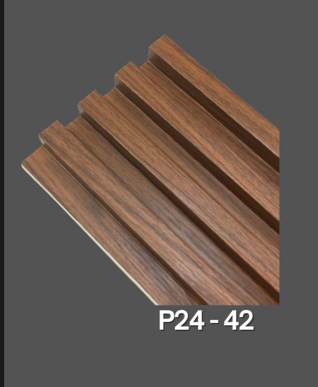 Jasa Pasang WPC wall panel one tone P24-42 Medan