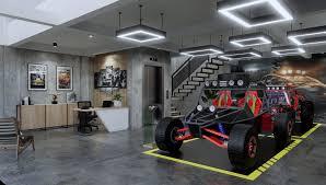 Custom Interior Showroom mobil Di Medan