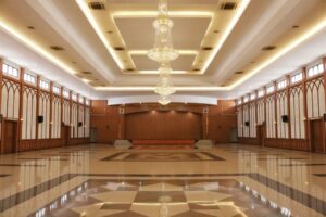 custom interior gedung serbaguna